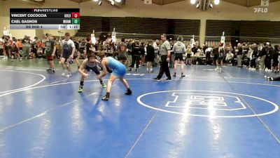 97 lbs Rr Rnd 4 - Vincent Cococcia, All I See Is Gold Academy - MSC vs Cael Gagnon, Maine Hammahs - MSC