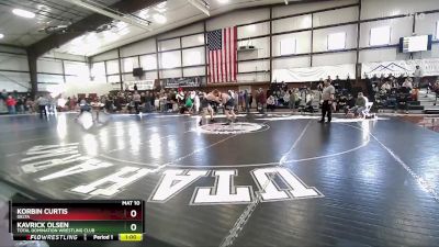 210 lbs Semifinal - Kavrick Olsen, Total Domination Wrestling Club vs Korbin Curtis, Delta