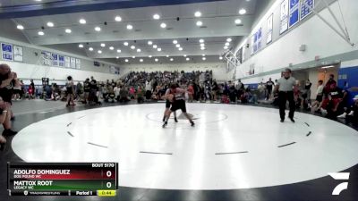 105 lbs Round 2 - Mattox Root, Legacy WC vs Adolfo Dominguez, Dog Pound WC