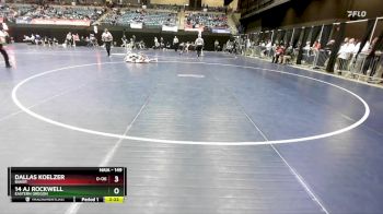 149 lbs Cons. Round 2 - 14 AJ Rockwell, Eastern Oregon vs Dallas Koelzer, Baker