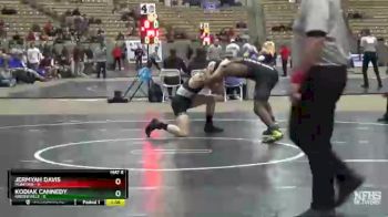 182 lbs Quarterfinals (8 Team) - Jermyah Davis, Munford vs Kodiak Cannedy, Greeneville