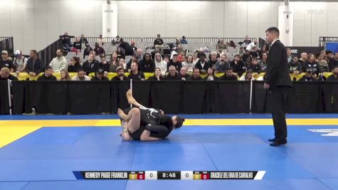 Graciele Del Fava De Carvalho vs Kennedy Paige Franklin 2024 World IBJJF Jiu-Jitsu No-Gi Championship