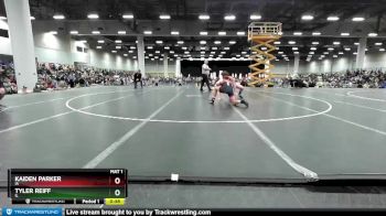 132 lbs Cons. Round 2 - Tyler Reiff, IL vs Kaiden Parker, IA