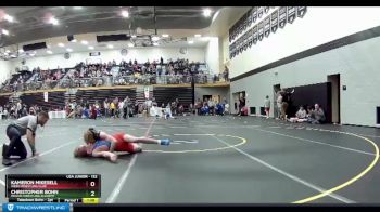 152 lbs Semifinal - Kameron Mikesell, Webo Wrestling Club vs Christopher Bohn, Region Wrestling Academy