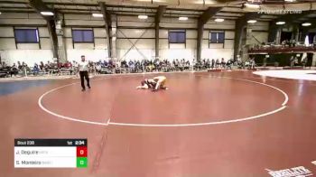 157 lbs Consi Of 8 #1 - Jacob Deguire, Springfield vs Sean Monteiro, Western New England