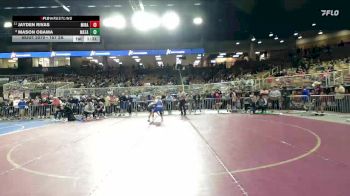 157 2A Champ. Round 1 - Jayden Rivas, Miramar vs Mason Obama, Matanzas