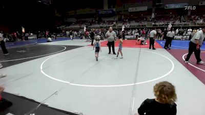 62 lbs Consi Of 8 #2 - Kane Miller, Pueblo West Storm vs Eusiah Bueno Trujillo, Jefferson Wrestling Club