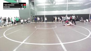 132 lbs Champ. Round 2 - Eric Vielhauer, Bobcat Wrestling Club vs Adam Rea, Hawkins House