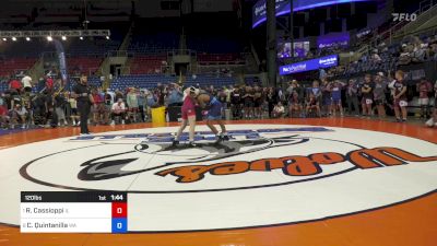 120 lbs Quarters - Rocco Cassioppi, IL vs Czar Quintanilla, WA