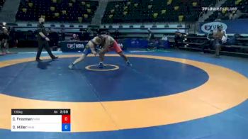 130 kg Semifinal - Courtney Freeman, Marines vs Daniel Miller, Marines