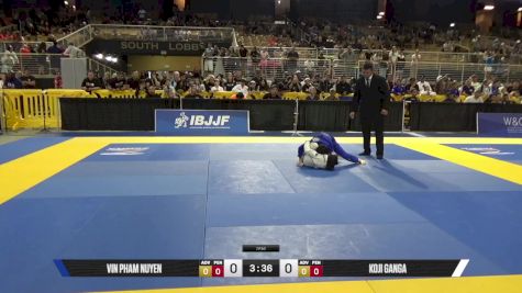 Koji Ganga vs Vin Pham Nuyen 2025 Pan Kids Jiu-Jitsu IBJJF Championship
