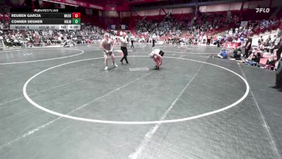 215 lbs D1 - Quarter-finals (fri 5:30 P.m.) - Reuben Garcia, Muskego vs Conner Degner, Holmen