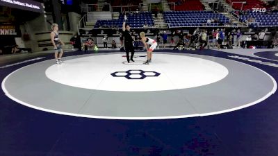 113 lbs Cons. Sub-rd Of 16 - Lytning Hazen, CA vs Riley Keen, VA