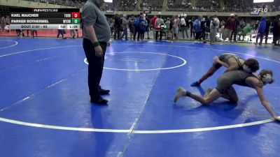 93 lbs Consi-qtrs - Kael Majcher, Turbotville vs Parker Rothermel, Wyomissing