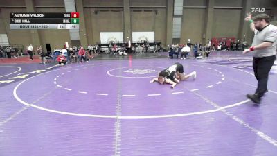 120 lbs Cons. Round 7 - Cee Hill, McAlester vs Autumn Wilson, Tonganoxie