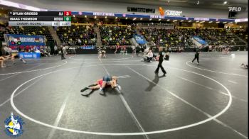 132 lbs Champ. Round 1 - Dylan Groess, Albert Lea Area vs Isaac Thomson, Antioch
