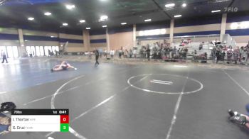 78 lbs Consi Of 8 #2 - Ian Thorton, Viper Wrestling vs Sage Cruz, Flow Academy HI