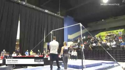 Zach Snyder - High Bar, Emerge Academy - 2021 USA Gymnastics Development Program National Championships