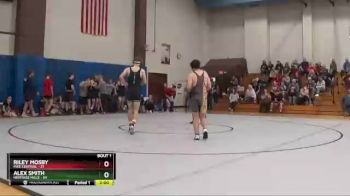 145 lbs Finals (2 Team) - Riley Mosby, Pike Central vs Alex Smith, Heritage Hills