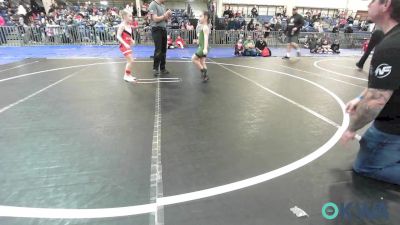 67 lbs Rr Rnd 1 - Blake Fowler, Duncan Demon Wrestling vs Abra Smith, Comanche Takedown Club