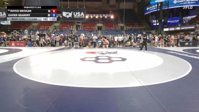113 lbs Cons. Sub-rd Of 16 - Royce Wetzler, VA vs Xavier Seabury, NY