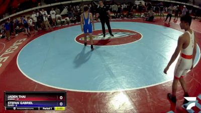 112 lbs Round 1 (8 Team) - Jaden Thai, Hawaii vs Stefan Gabriel, Idaho