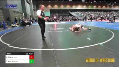 160 lbs Quarterfinal - Kemble Maule, Askeo International Matclub vs Talon Worden, Unaffiliated