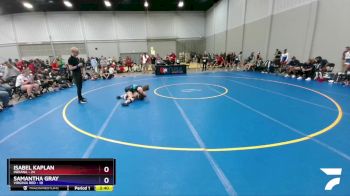 106 lbs Quarters & 1st Wb (16 Team) - Isabel Kaplan, Indiana vs Samantha Gray, Virginia Red