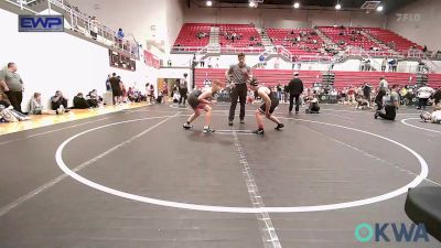 140 lbs Consolation - Michael Critchfield Jr, Carl Albert vs Anthony Drain, Mustang Bronco Wrestling Club