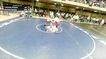 285 lbs Champ. Round 2 - Michael Maddex, Loyola Academy vs Brayden Mrazek, Lockport (Twp.)