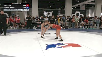 110 lbs Champ. Rd Of 32 - Lily Dizon, Vasky Bros\Pitman Wrestling Club vs Addie Morse, Oklahoma