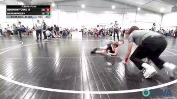 61 lbs Quarterfinal - Benjamin Young III, Sallisaw Takedown Club vs Bragen Welch, Sallisaw Takedown Club
