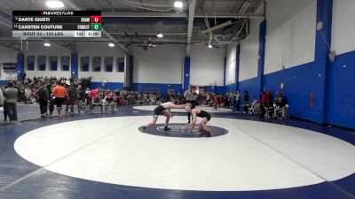 120 lbs Round Of 16 - Dante Giusti, Shawsheen vs Carsten Couture, Franklin County