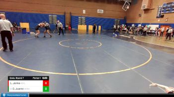 130lbs Cons. Round 7 - Desirae Juarez, Hermiston (Girls) vs Lauren Jenks, Royal (Girls)