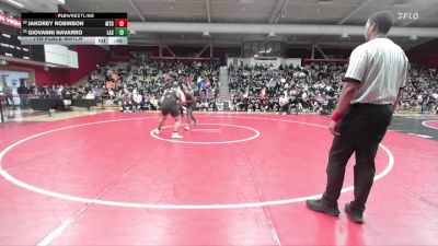 287 lbs 7th Place Match - Giovanni Navarro, Las Lomas vs Jakorey Robinson, Mt. Diablo