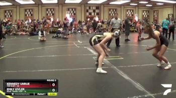 116 lbs Round 3 (6 Team) - Kennedy Unrue, The Hunt vs Emily Kivler, MGW- Swirly Pop