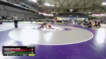 4 lbs Champ. Round 1 - Lucas Owen, Glacier Peak vs Tyler Schuyleman, Wenatchee