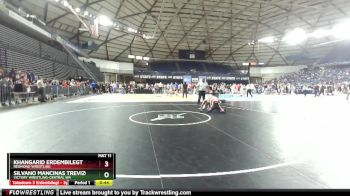 126 lbs Quarterfinal - Khangarid Erdembilegt, Redmond Wrestling vs Silvano Mancinas Trevizo, Victory Wrestling-Central WA