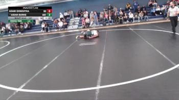 157 lbs Champ. Round 1 - Aidan Burke, Adams State vs Adam Ohnoutka, Briar Cliff (Iowa)