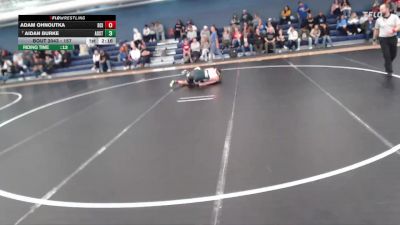 157 lbs Champ. Round 1 - Aidan Burke, Adams State vs Adam Ohnoutka, Briar Cliff (Iowa)