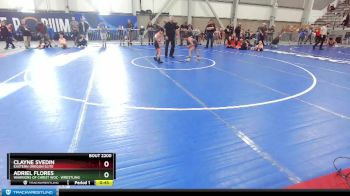59 lbs Cons. Round 5 - Clayne Svedin, Eastern Oregon Elite vs Adriel Flores, Warriors Of Christ WOC- Wrestling