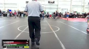 52 lbs Round 3 (6 Team) - KJ Harbarger, Roughhouse vs Trenton Maloney, Ohio Gold 24K