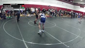 175 lbs Quarterfinal - Alan Hayes, Liberty vs Carleo Zapata, Spring Valley