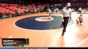 3 lbs Quarterfinal - Kole Brower, Moline (hs) vs Mike DiBenedetto, Roselle (Lake Park)