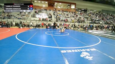 U23 Women - 53 lbs Cons. Round 3 - Camille Fournier, TX vs Brianna Gonzalez, CA