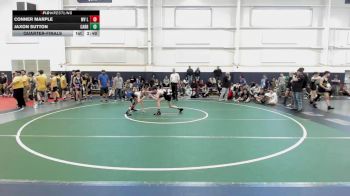 108 lbs Quarterfinal - Conner Marple, WV Lunatics-MS vs Jaxon Sutton, Carrollton Warrior-MS