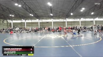 71 lbs Round 3 (4 Team) - Carson Montenegro, Homedale Wrestling Club vs Lillian Elison, Team Northwest