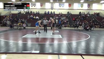 190 lbs Semifinal - Danny Small, Center Point-Urbana vs Brody Schmidt, Wahlert, Dubuque