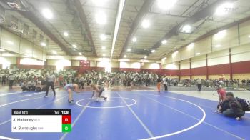 132 lbs Rr Rnd 1 - Joe Mahoney, Refinery Wrestling Youth vs Myles Burroughs, Northfield Mt. Hermon