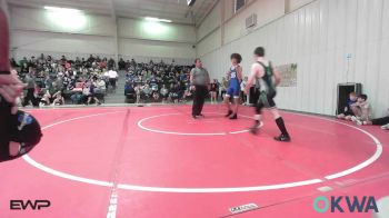 132 lbs Rr Rnd 1 - Reiyen Stallings, Checotah Matcats vs August Woods, Van Buren Matdawgs